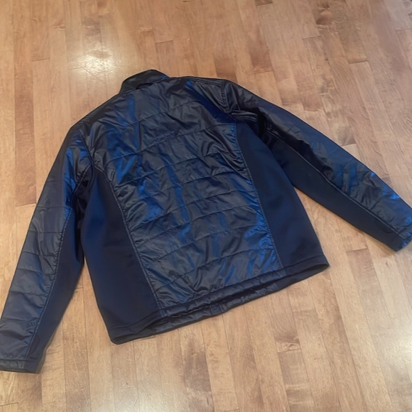 SPYDER black on black light weight ski shell men’s XL new without tags - Picture 7 of 11